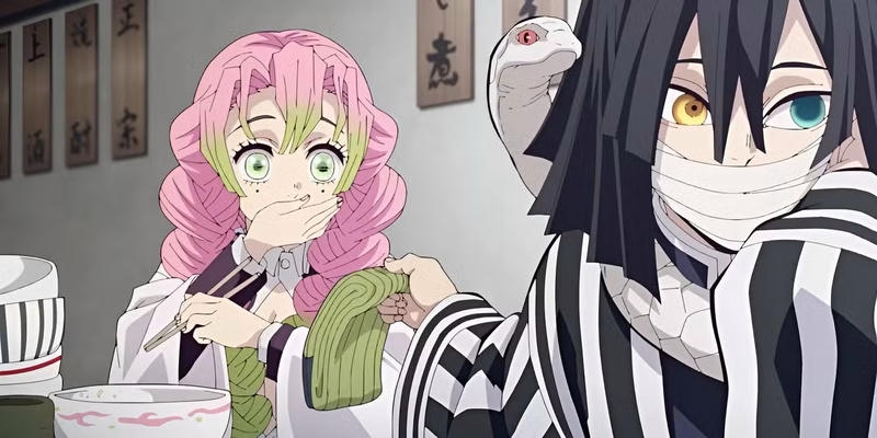 Hình Obanai va Mitsuri đẹp doi