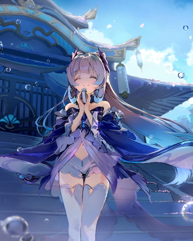 Hình Sangonomiya đẹp dễ thương