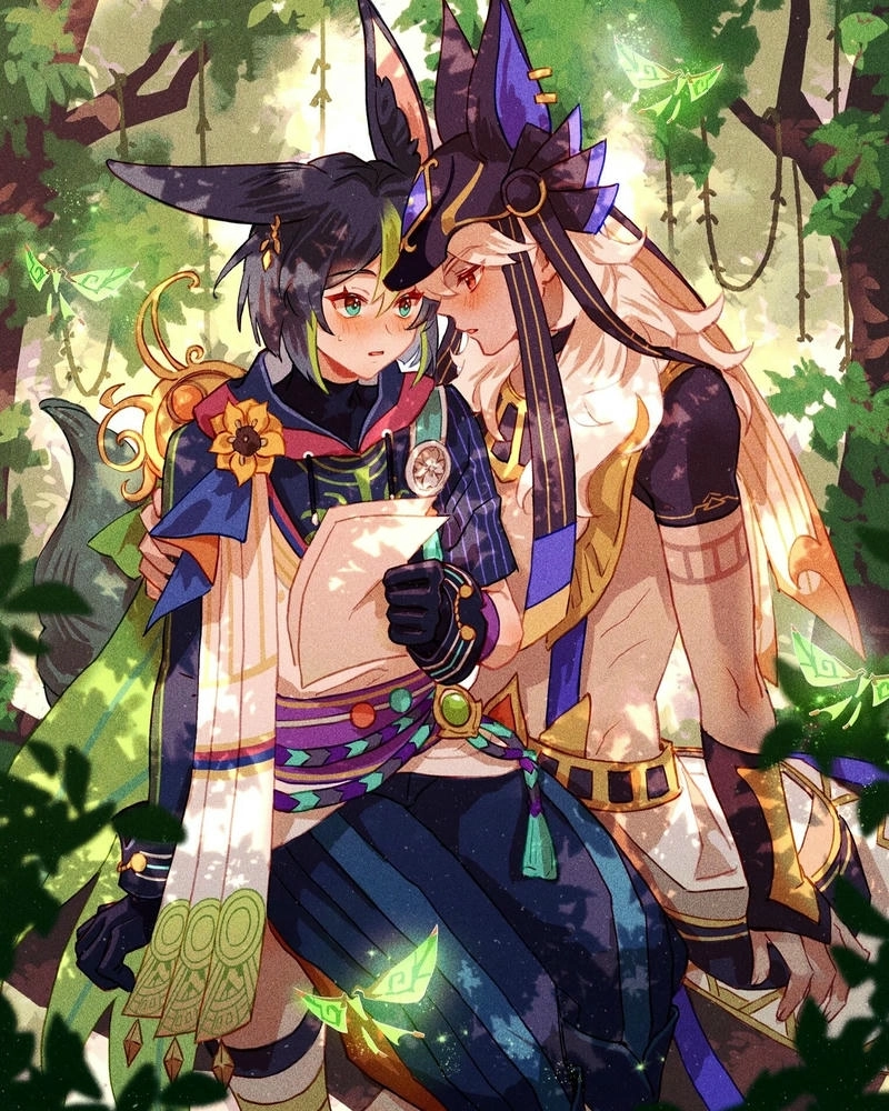 Hình Tighnari vui nhon cute