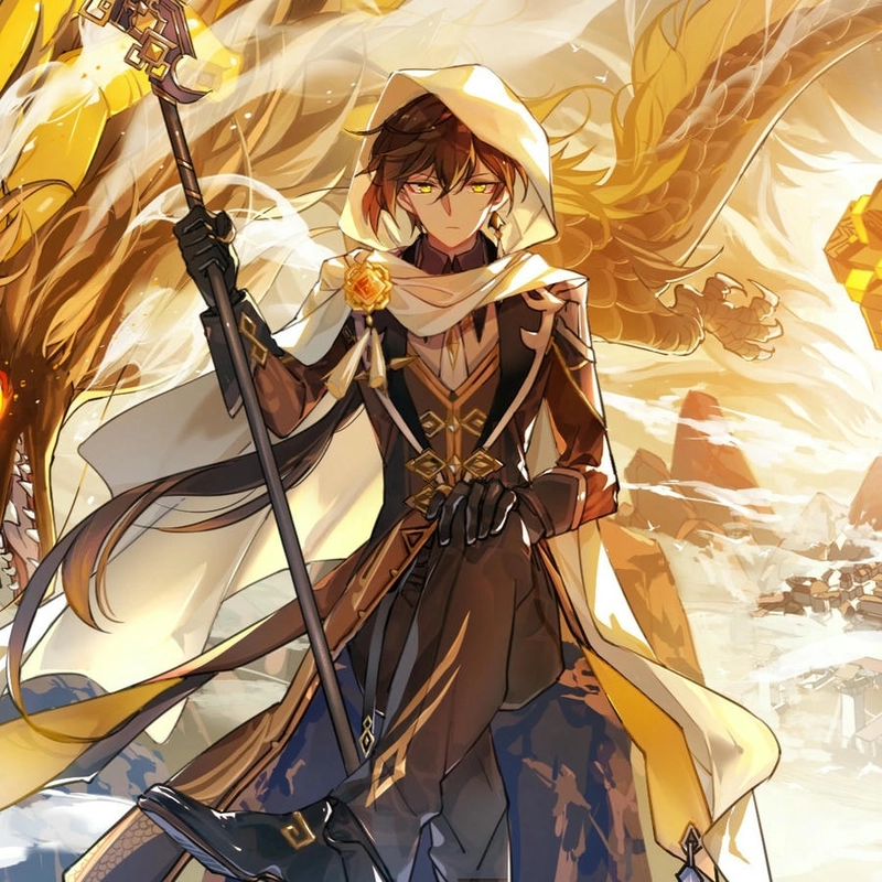 Hình Zhongli Genshin Impact