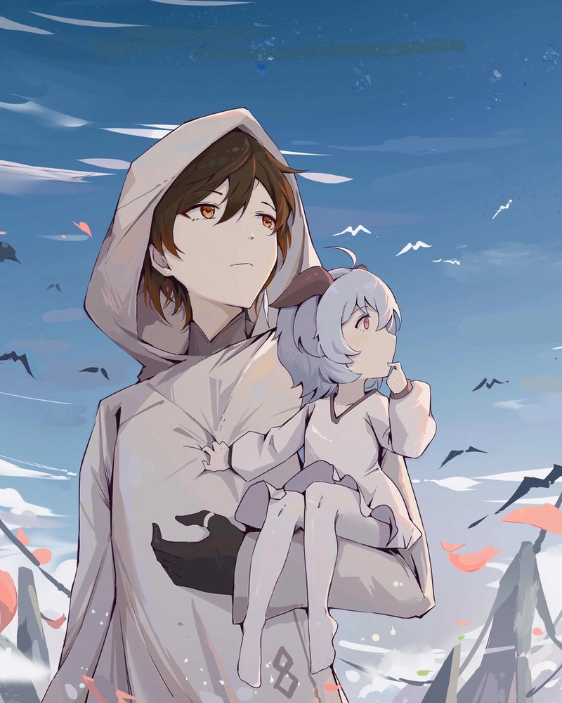 Hình Zhongli cool tuyet dinh