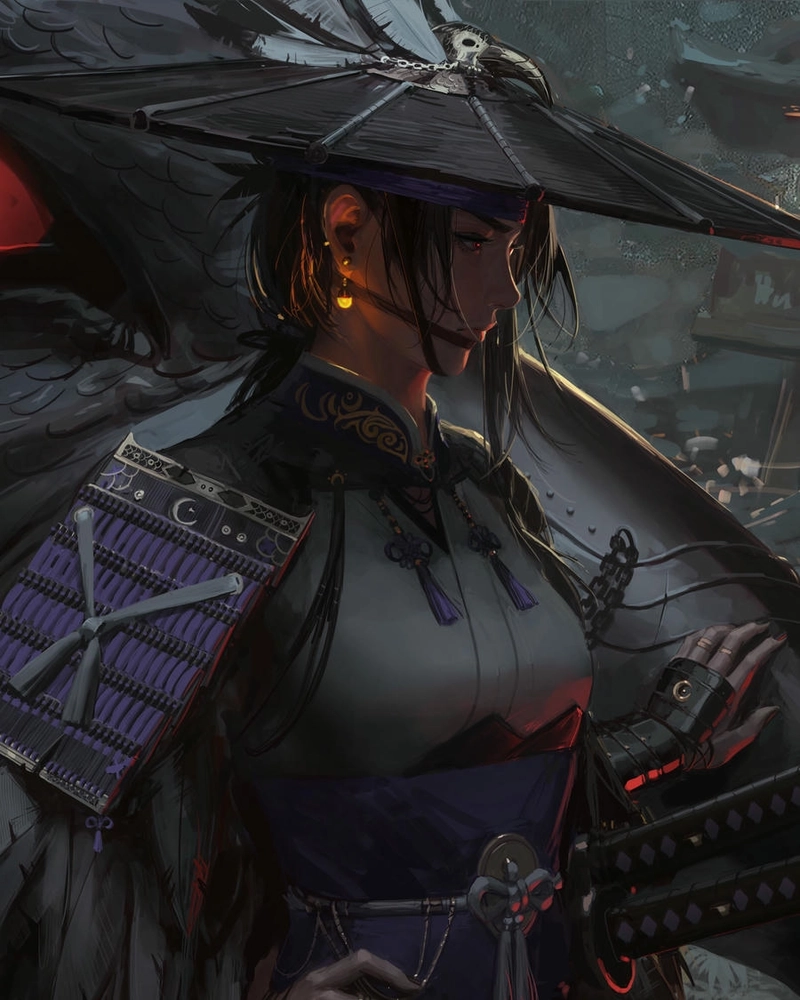 Hình samurai anime cực ngầu