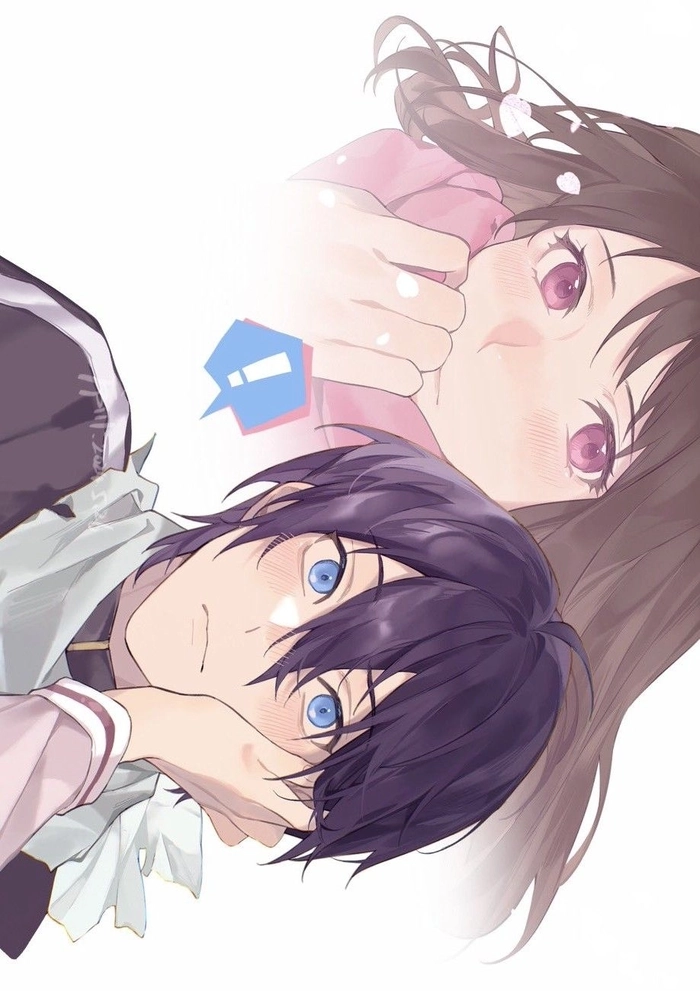 Hiyori va Yato tinh cam dễ thương