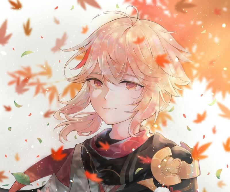 Kaedehara Kazuha biểu cảm cute