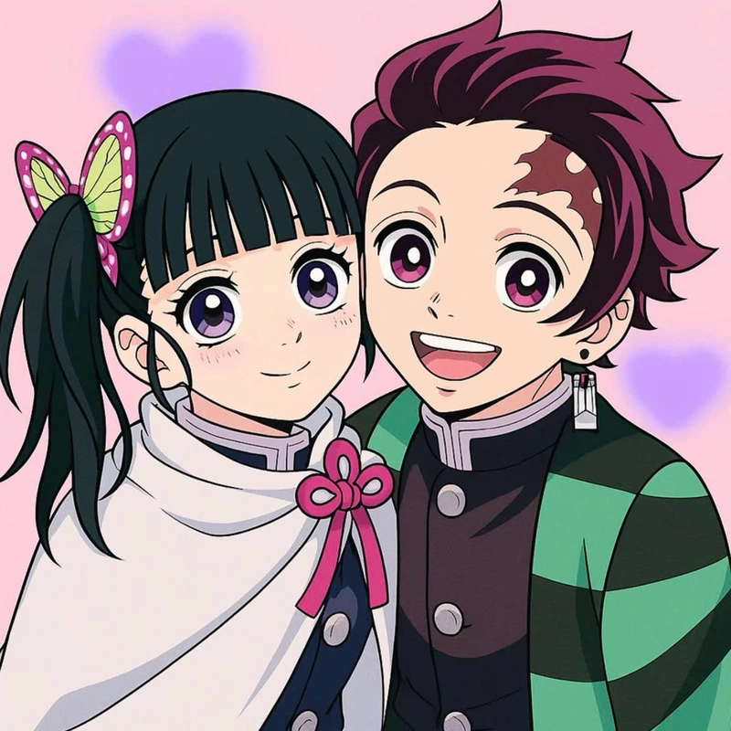Kanao Tanjiro anime tinh yeu