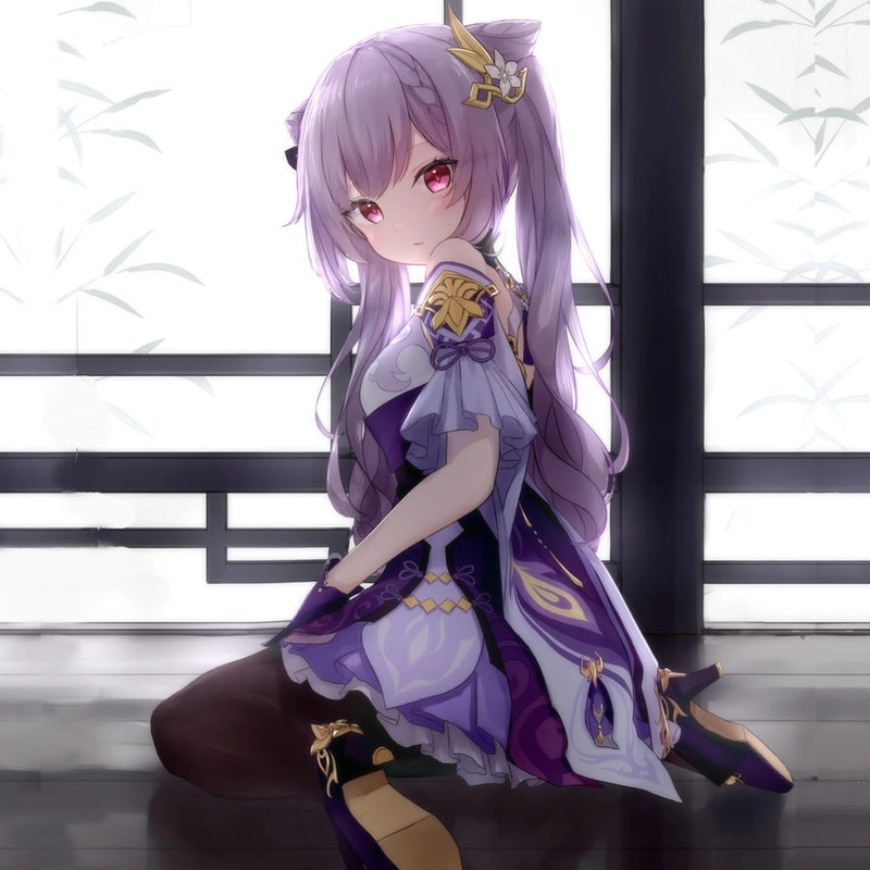 Keqing đáng yêu xinh xắn