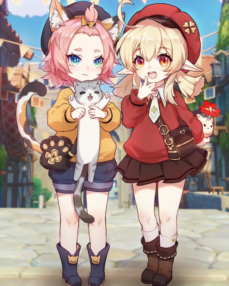 Klee dễ thương xinh xắn