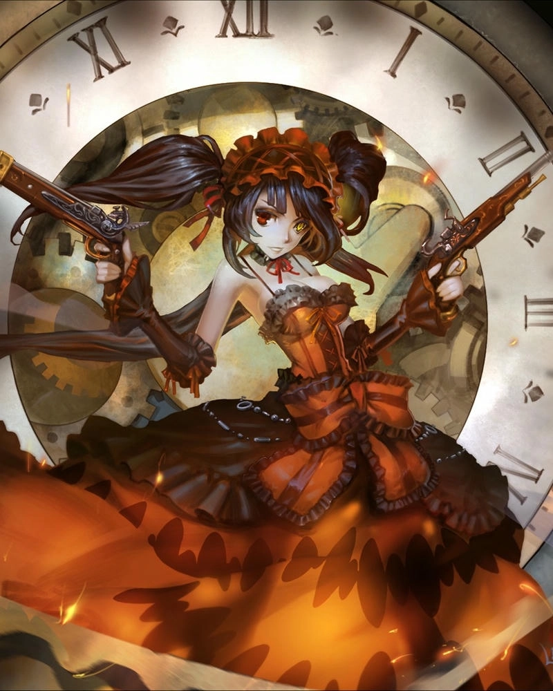 Kurumi dễ thương trong anime