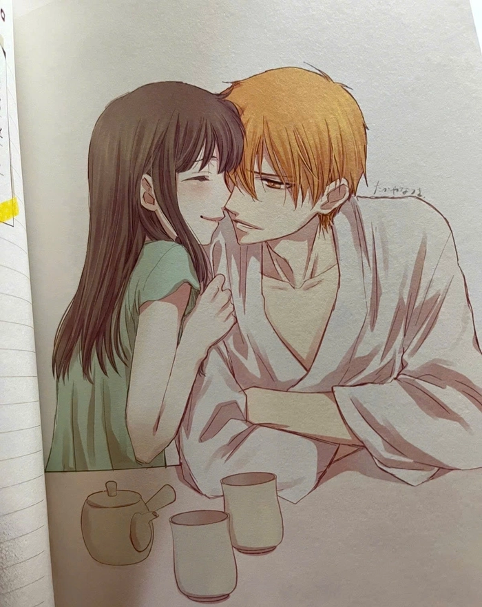 Kyo Sohma x Tohru Honda đáng yêu