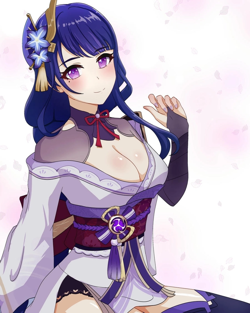 Raiden Ei anime cute girl