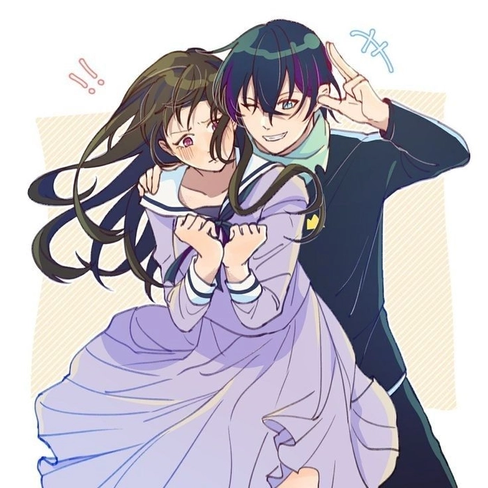 Yato cung Hiyori cute va tinh cam