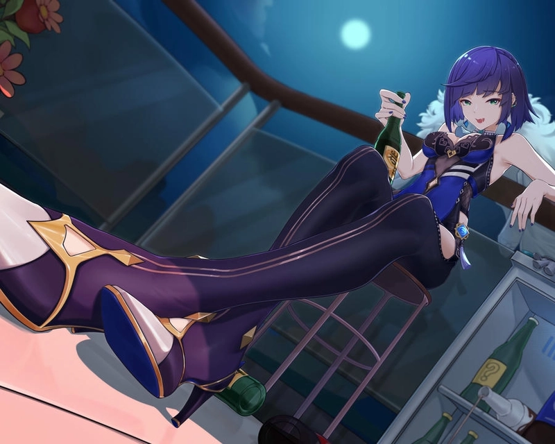 Yelan xinh đẹp ngay tho