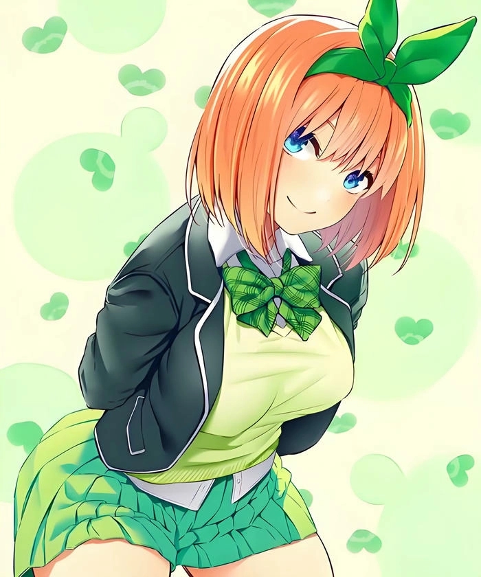 Yotsuba Nakano xinh đẹp