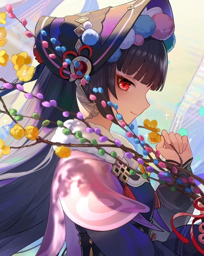 Yun Jin tươi tắn