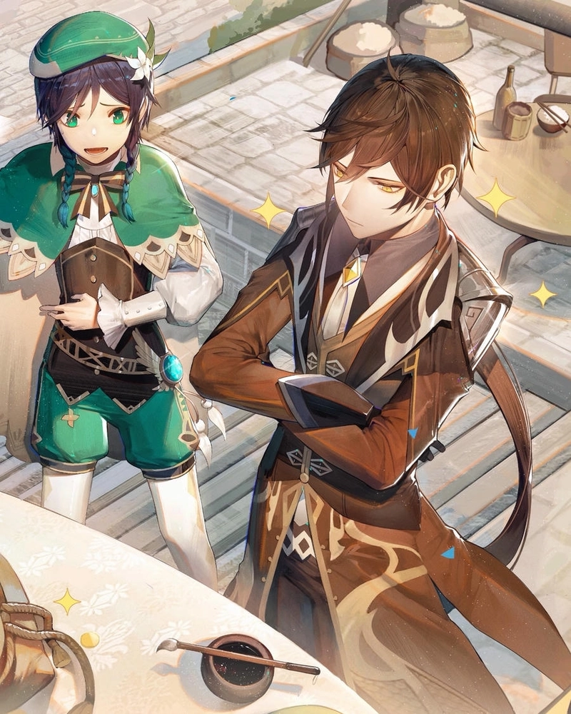 Zhongli đẹp hoan hao