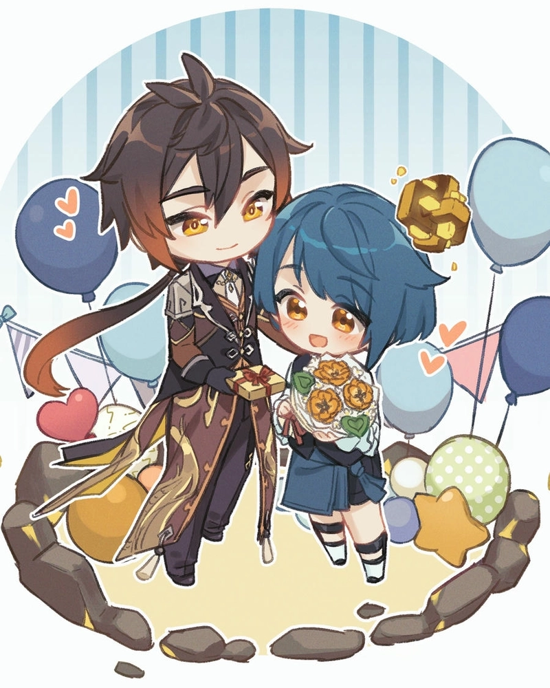 Zhongli đẹp mê hồn