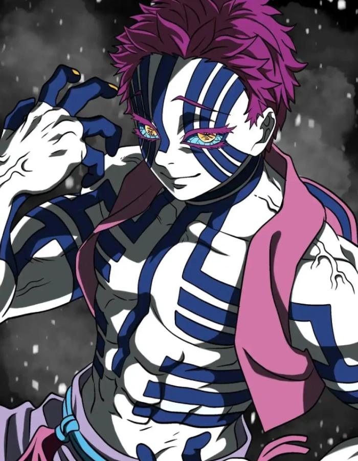 anh akaza dang dung day uy luc