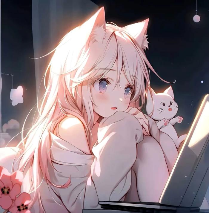 anh anime cute dang ve tinh nghịch