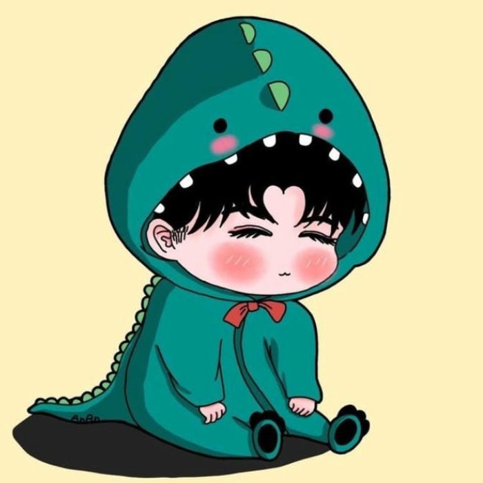 anh anime cute khong khi vui tuoi