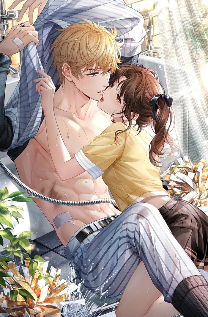 anh anime tinh yeu đáng yêu 