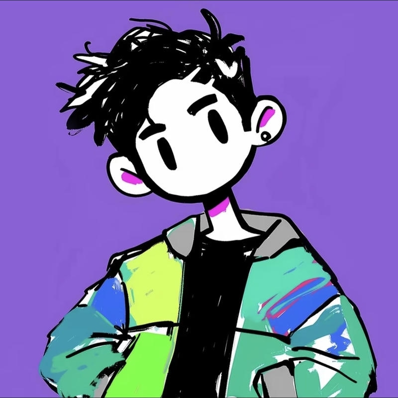 anh chibi nam phong thái xa cach