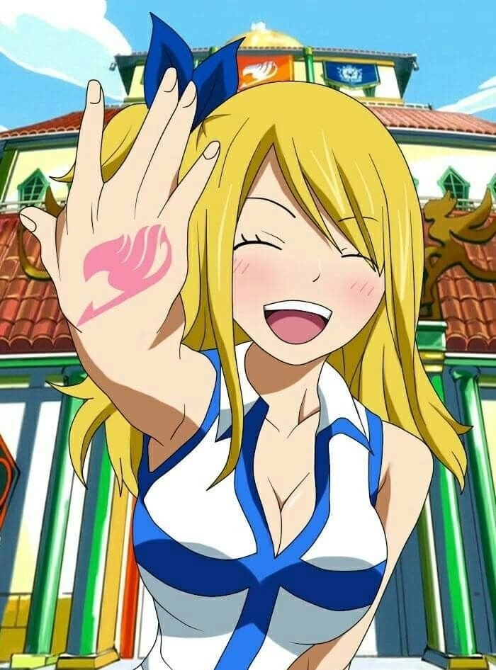 anh lucy heartfilia cuoi