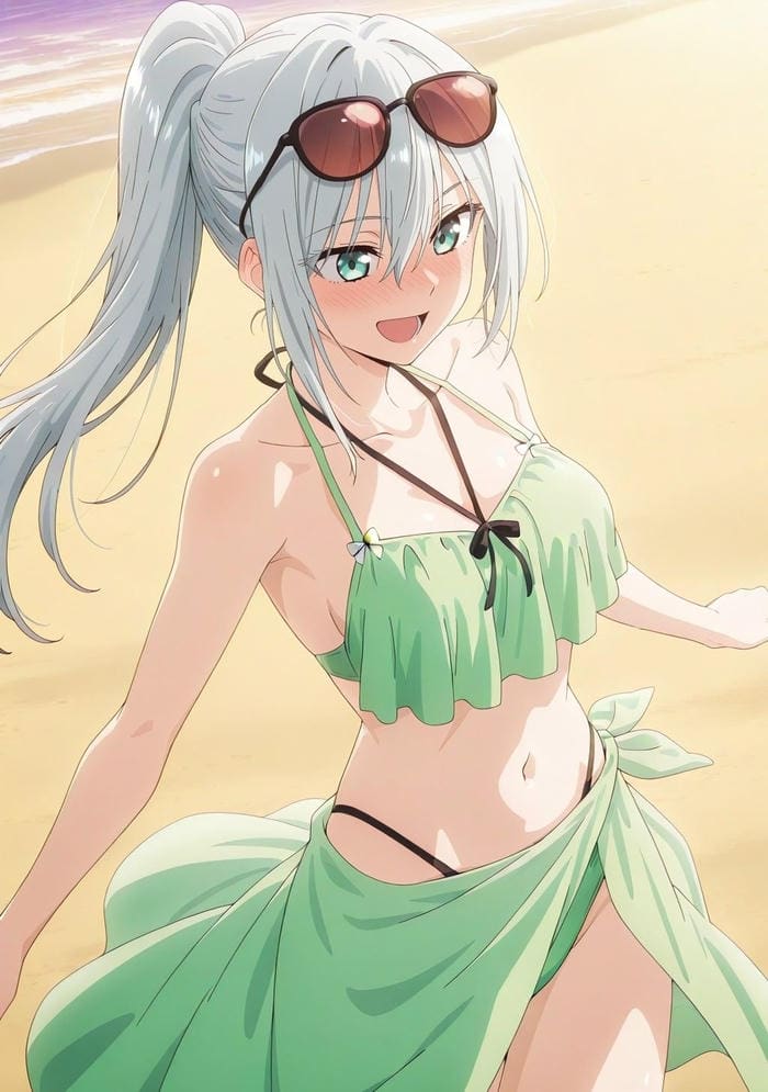 anh minh hoạ nhân vật anime nu dễ thương