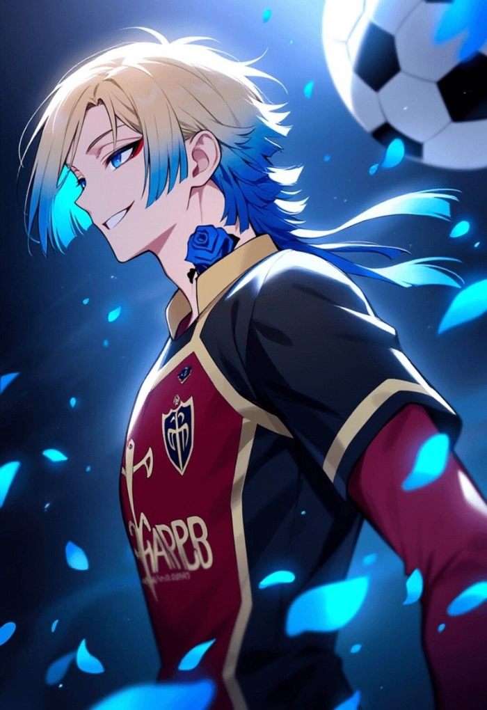 blue lock ảnh anime bong da