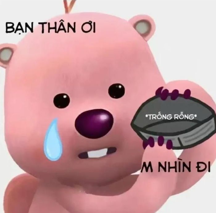 cai vi trong rong meme het tien gui bạn thân