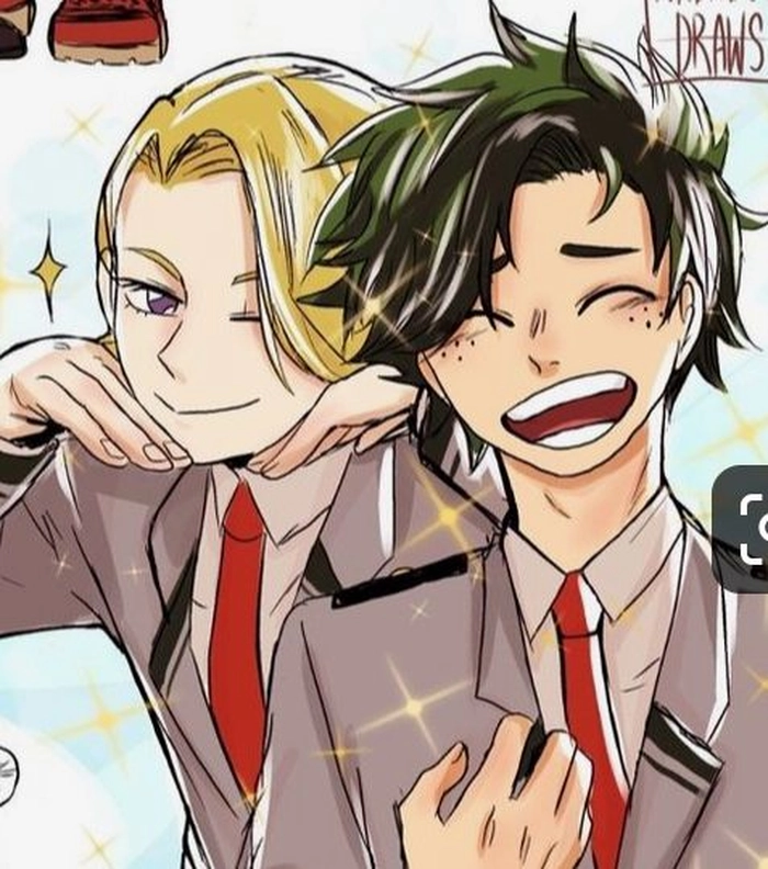 deku x aoyama fanart