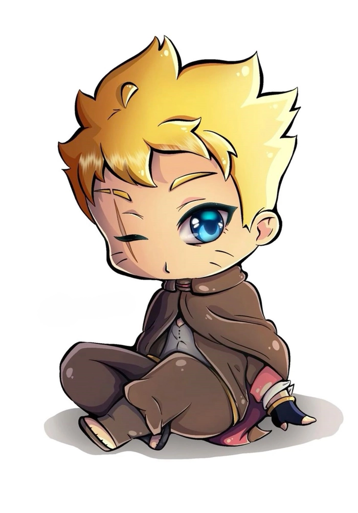 hình ảnh Boruto chibi