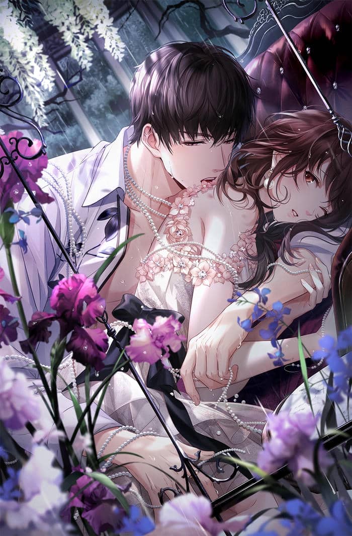 hình anime hôn nhau tinh yeu