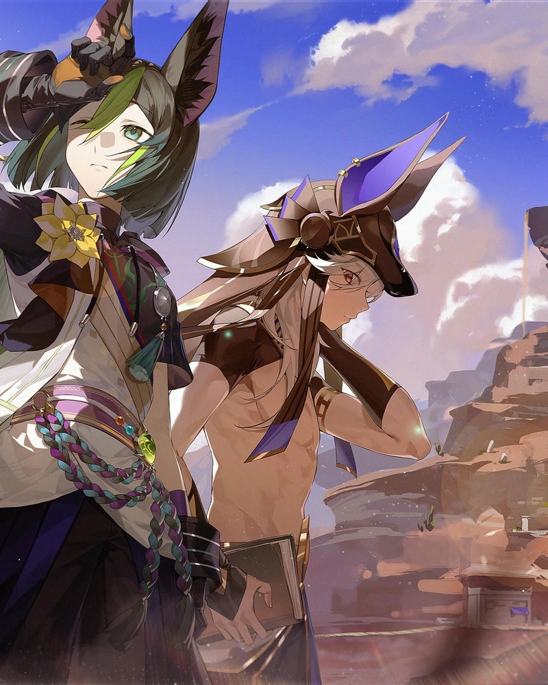 hình ve fanart Cyno đẹp