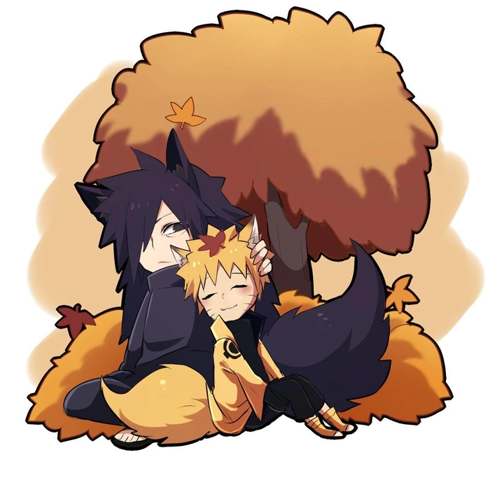 naruto x uchiha chibi